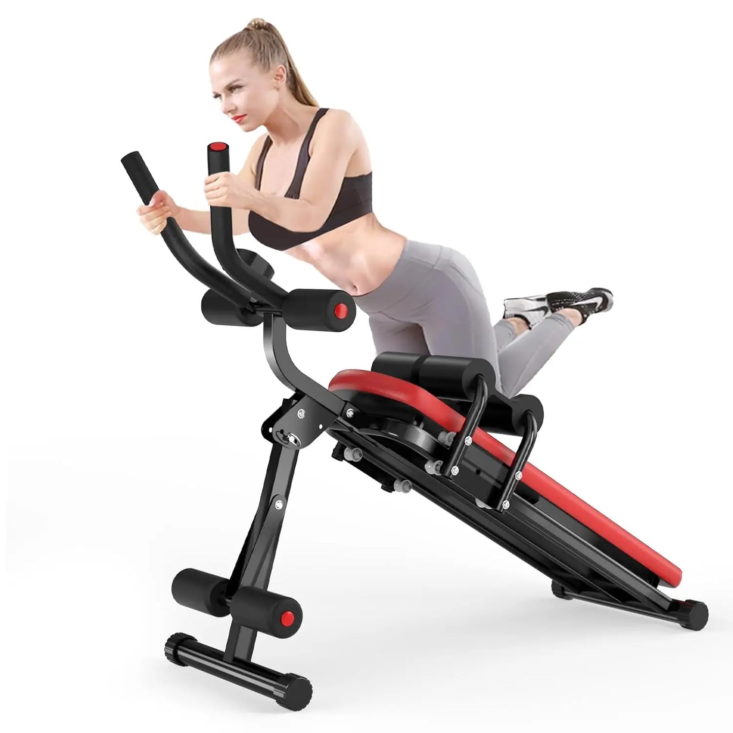 5-In-1 Adjustable Ab Workout Bench For Core Training