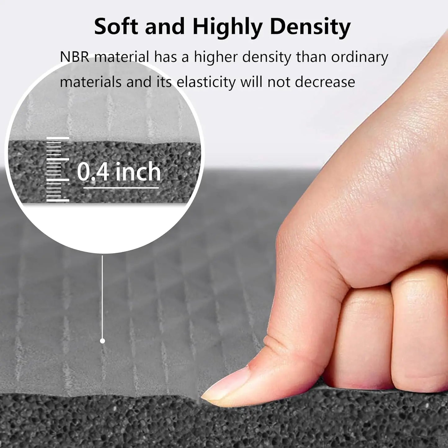 Extra Wide Non-Slip Yoga Mat with Strap and Bag, Thick Exercise Mat for Home Workouts, Pilates, Stretching