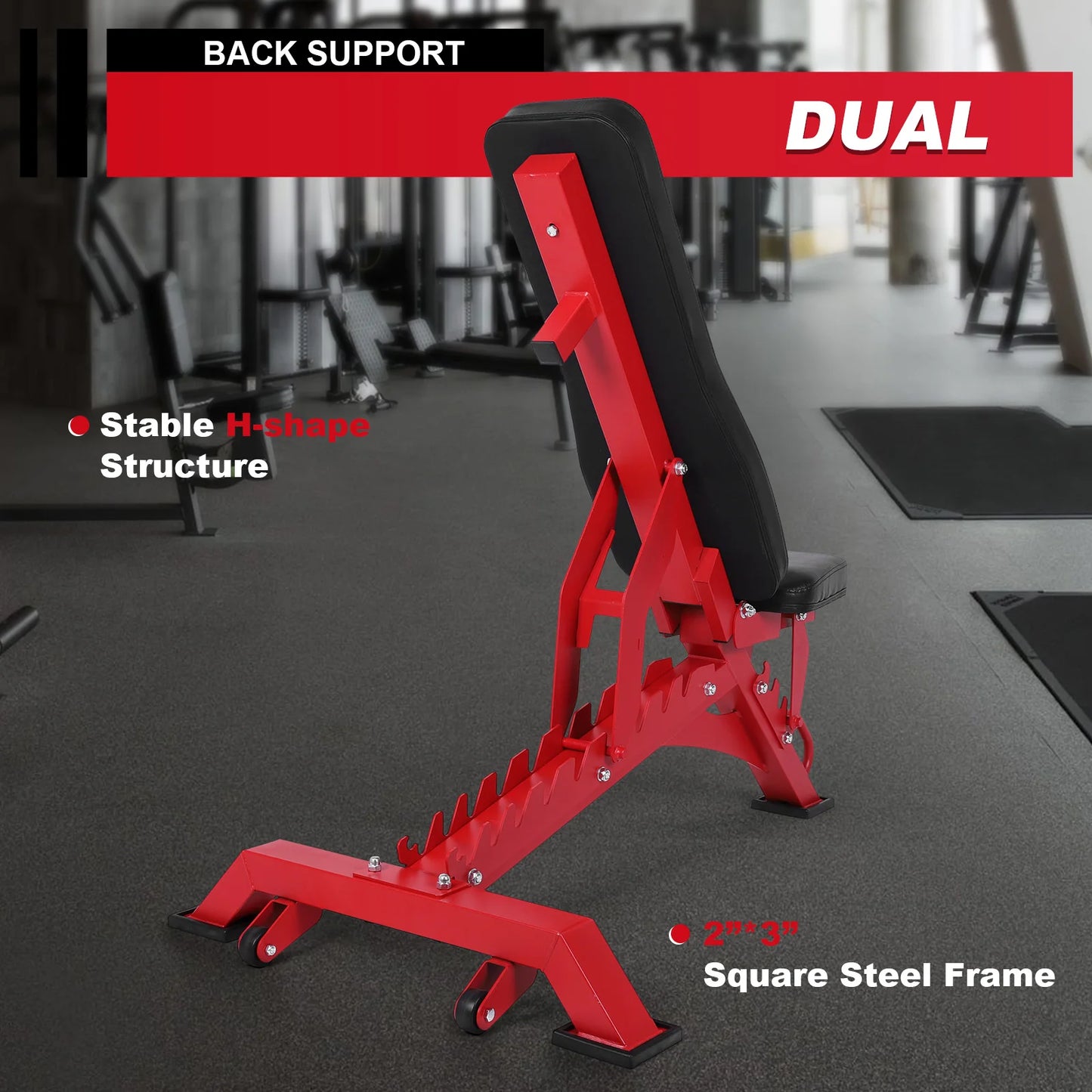 Adjustable Weight Bench 1300LB Capacity for Home Gym