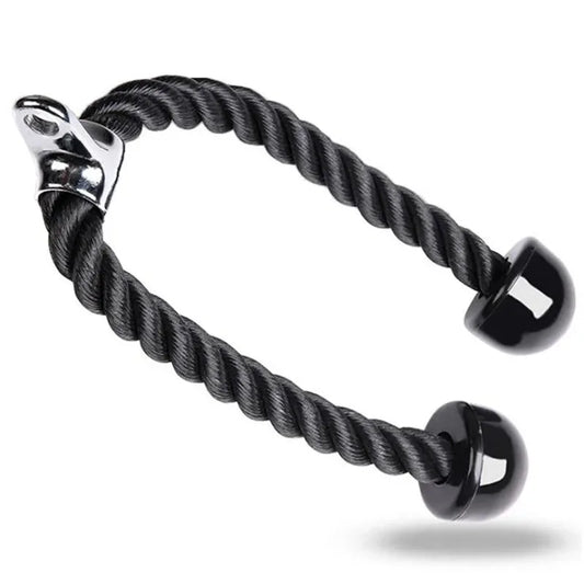 None Triceps Lowering Rope Face Pull Handles Gym Tension Cord