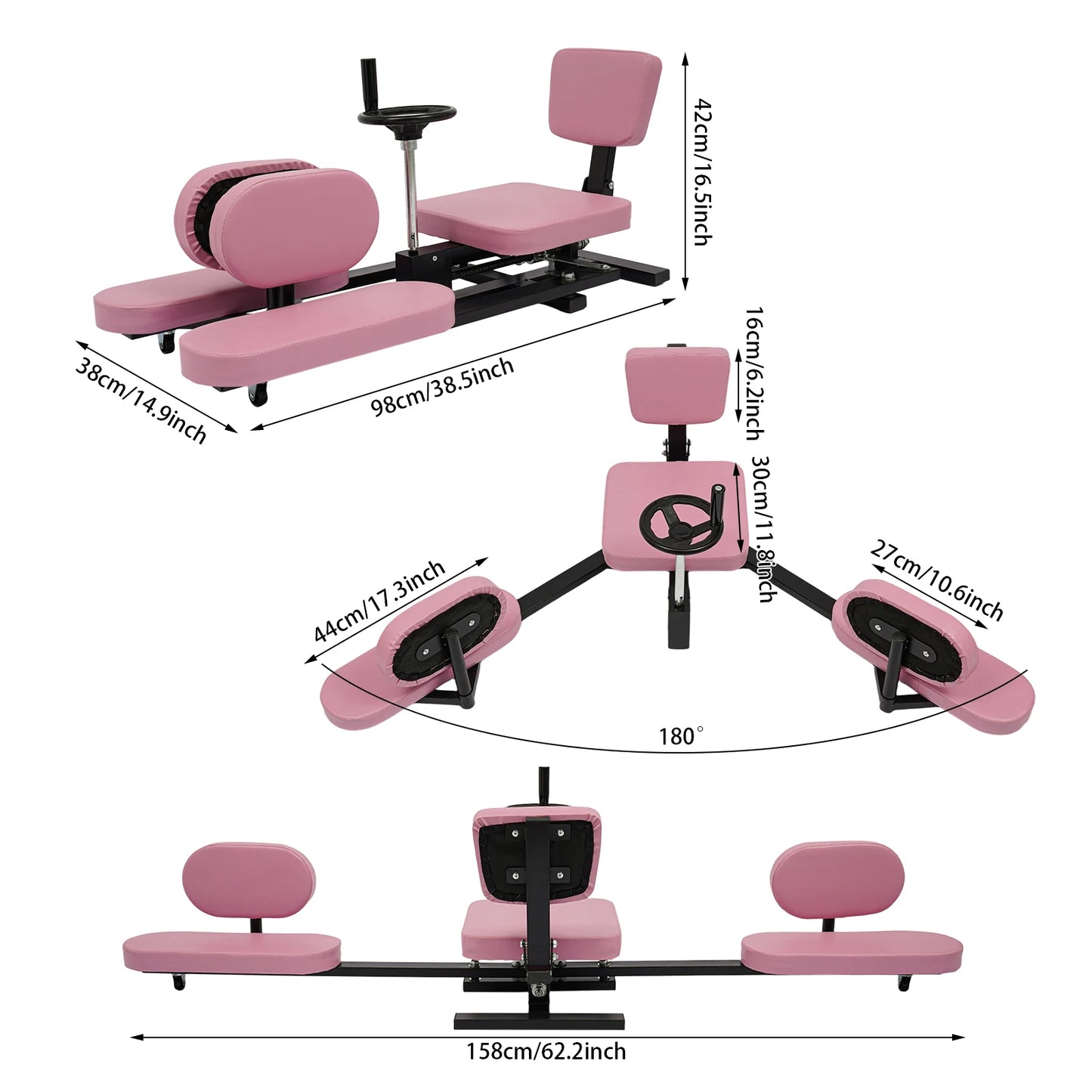 Leg Stretcher Adjustable Leg Split Trainer For Home Gym
