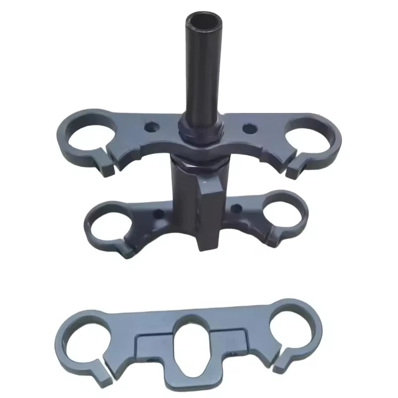 Front Hydraulic Fork Suspension Electric Scooter Chassis Empty Structure Rear Suspension Foldable Custom Escooter Frame Body Kit