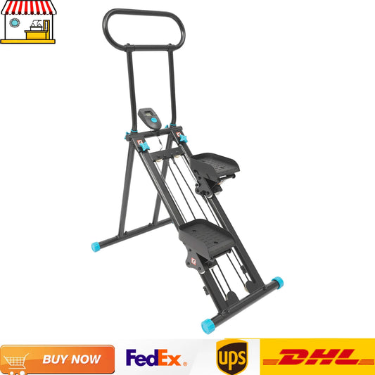 Folding Stair Stepper for Home Gym Cardio Full-Body Workout