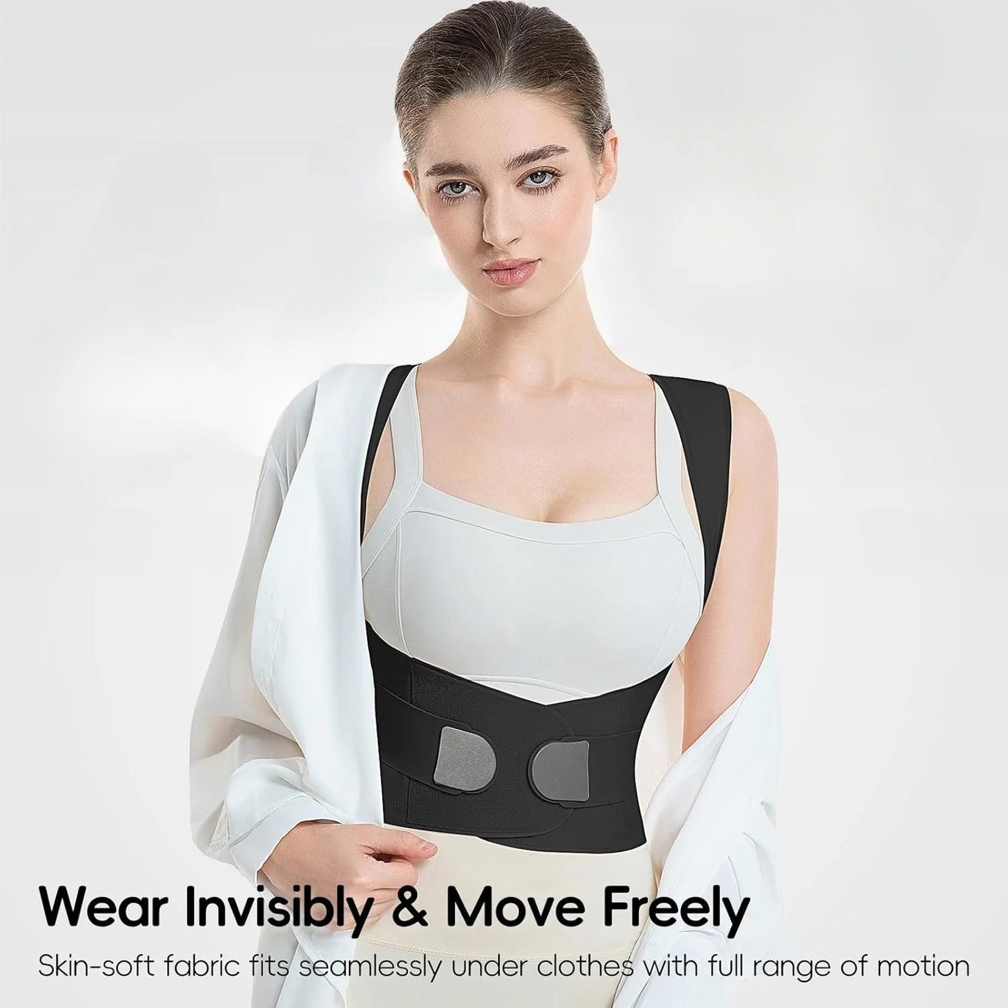 Invisible Posture Corrector For Women Back Brace With 3 Rib