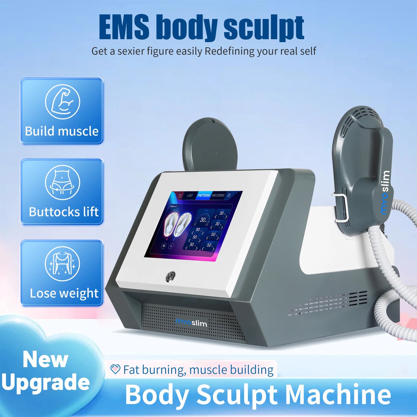MYOSLIM EMS Body Sculpt Machine for Fat Burning