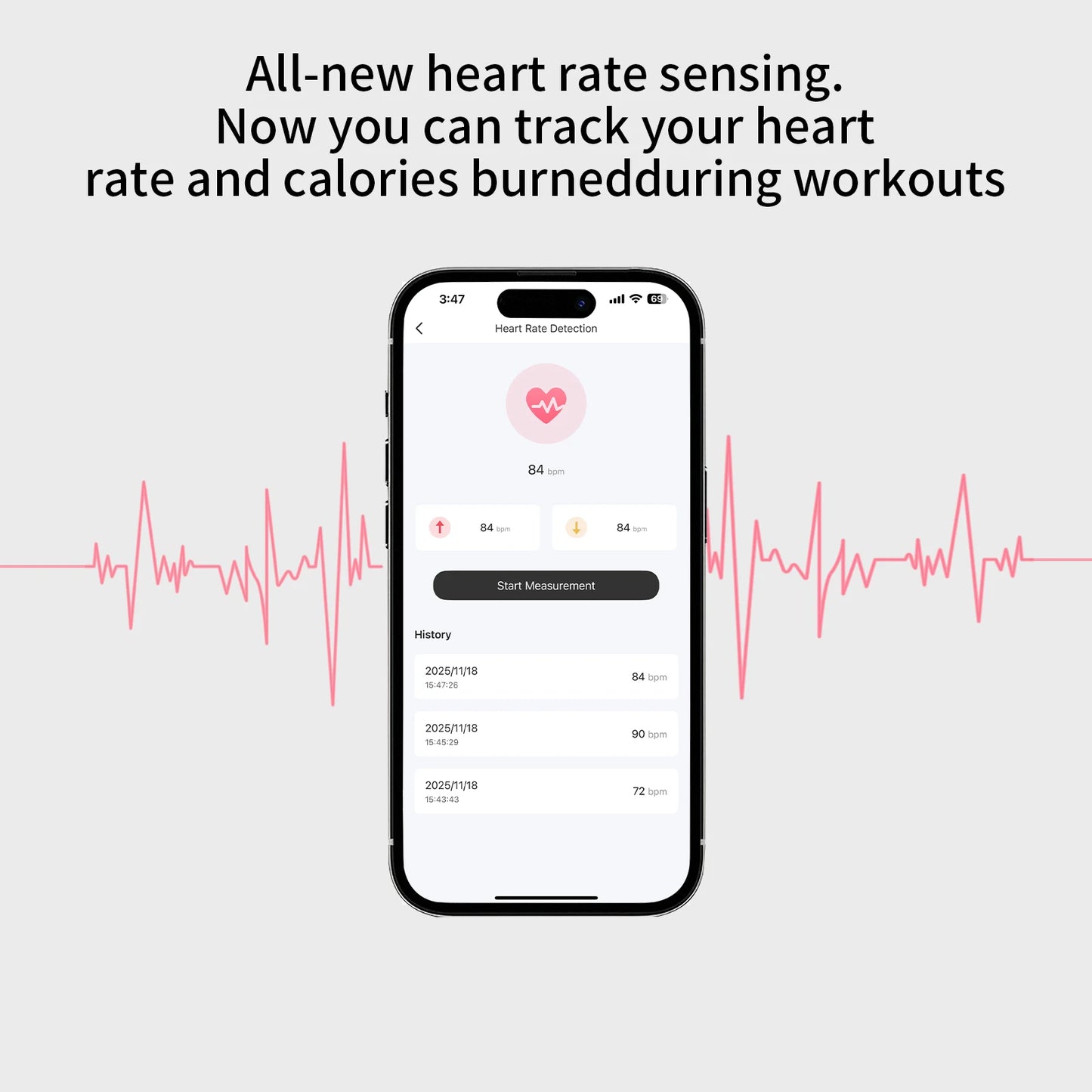 ZZLOVE PRO 3 Wireless Earphones With Heart Rate Monitoring ANC