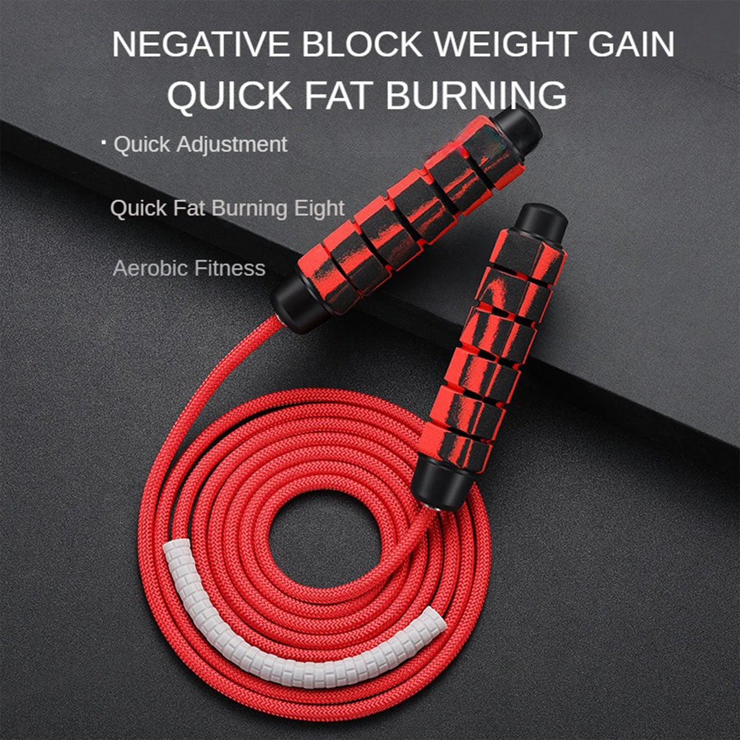 Jump Rope Crossfit Foam Grip Handles For Fitness Training