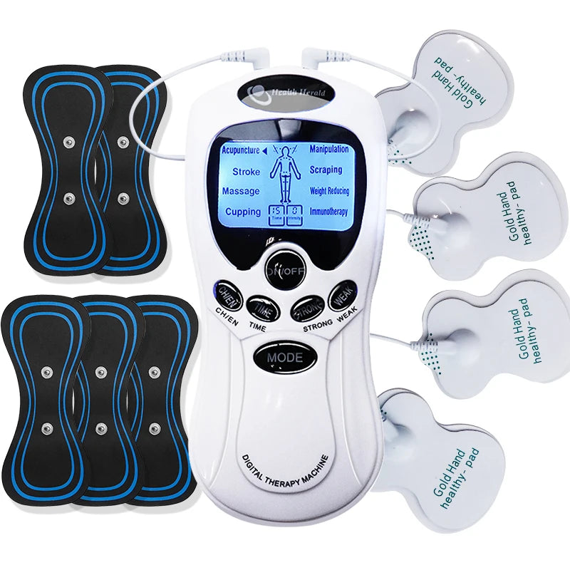 Tens Machine Physiotherapy Stimulator for Back Neck Shoulder Pain Relief