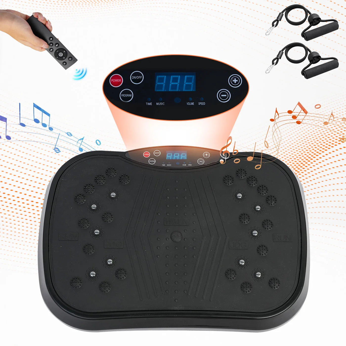 Vibration Plate Exercise Machine Full Body Shaker With Remote Control