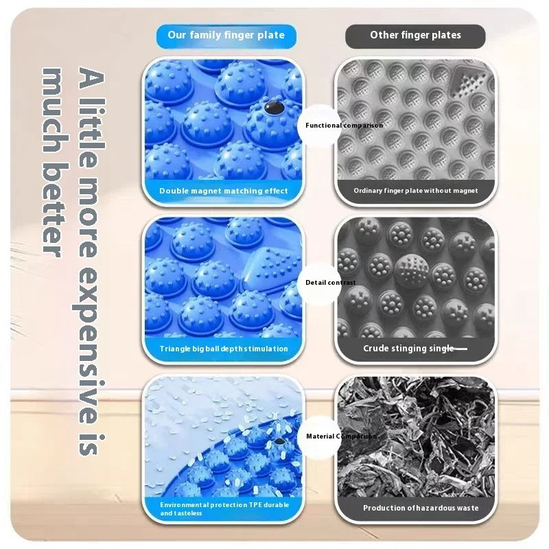 Acupressure Foot Massage Mat for Home Yoga Fitness