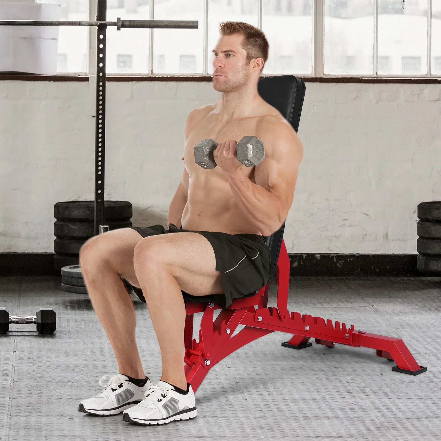 Adjustable Weight Bench 1300LB Capacity for Home Gym