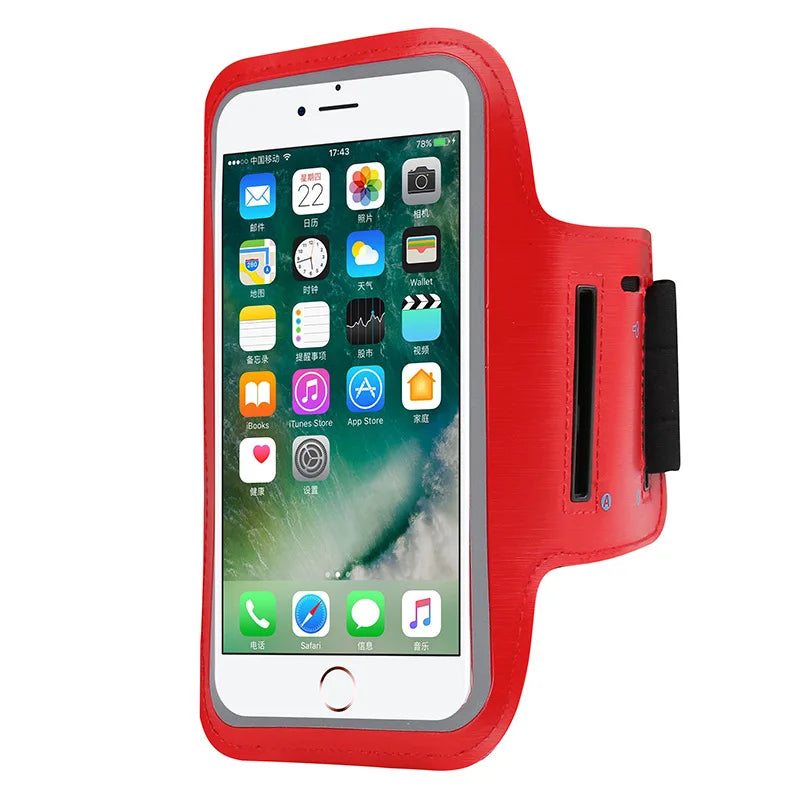 Universal Outdoor Armband Phone Case For iPhone Samsung Huawei