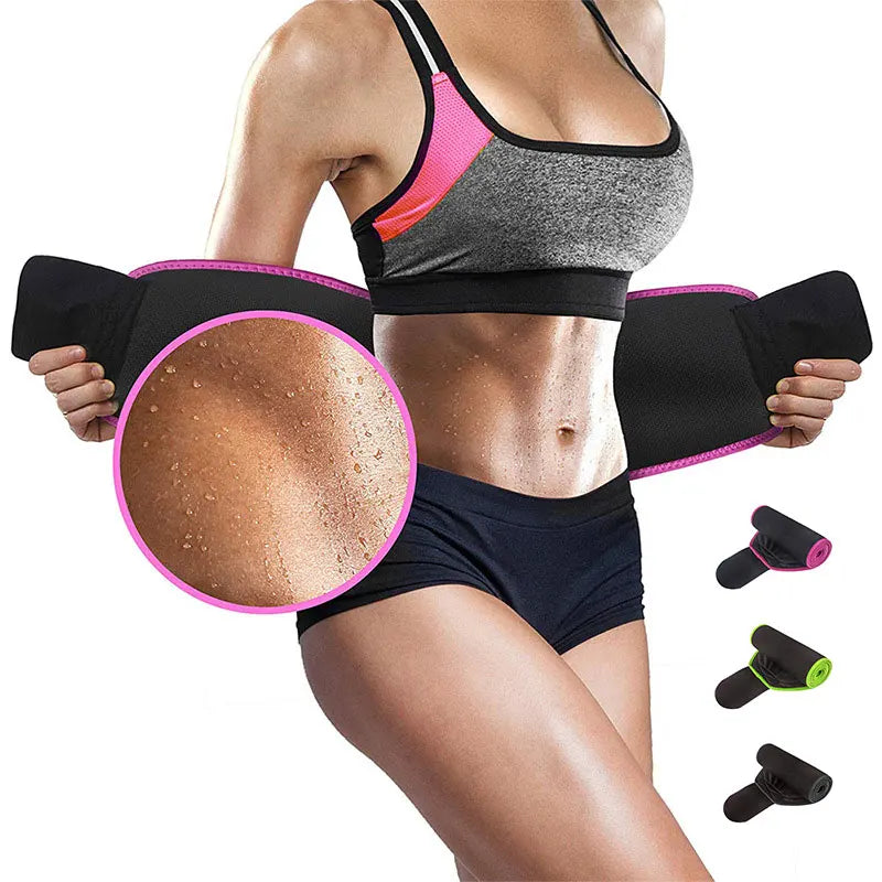 Waist Trimmer Belt Neoprene Sauna Sweat Band Unisex