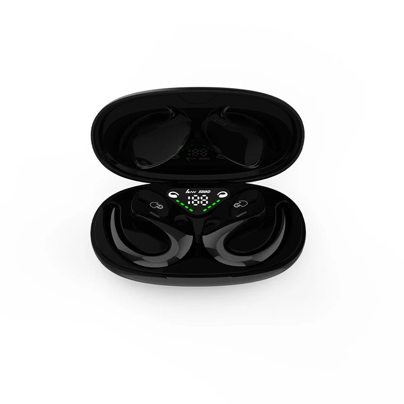 SHUKE Bone Conduction Bluetooth Earbuds With Microphone