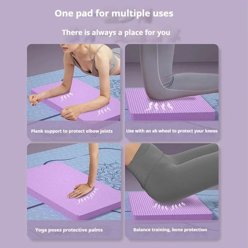 Non-Slip Foam Yoga Mat for Home Gym and Pilates Training