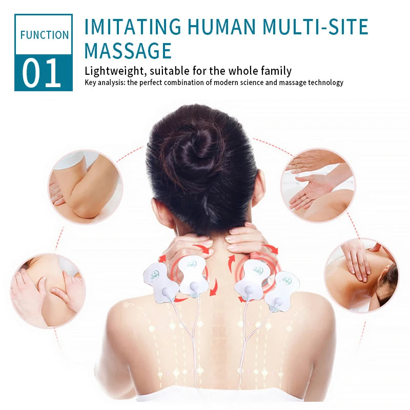 Tens Machine Physiotherapy Stimulator for Back Neck Shoulder Pain Relief