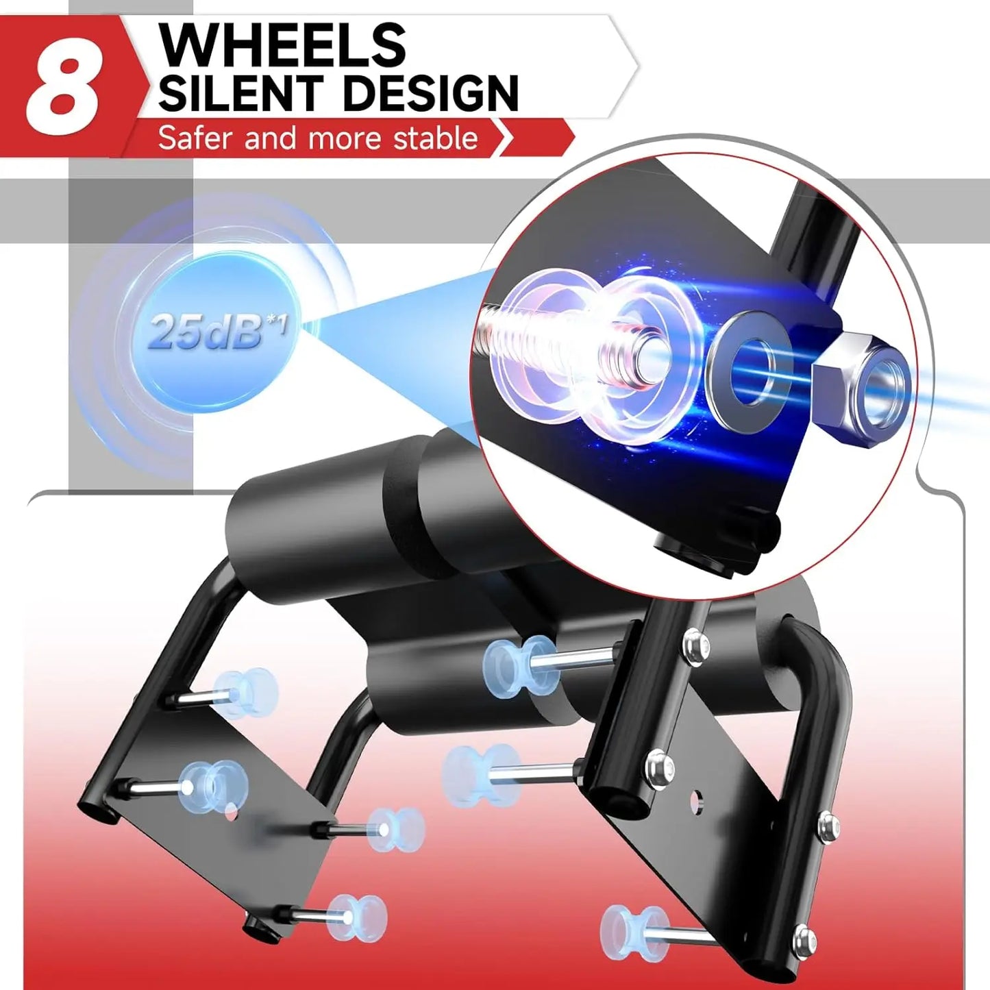 5-In-1 Adjustable Ab Workout Bench For Core Training