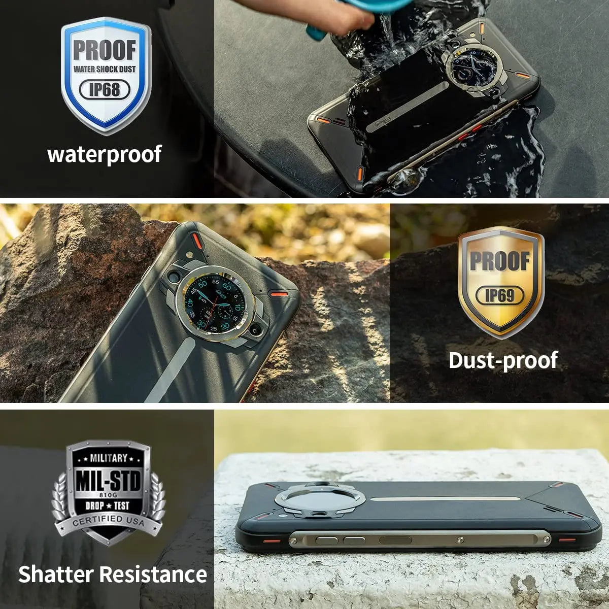 Unihertz Ticktock S Rugged 5G Smartphone 8GB 256GB